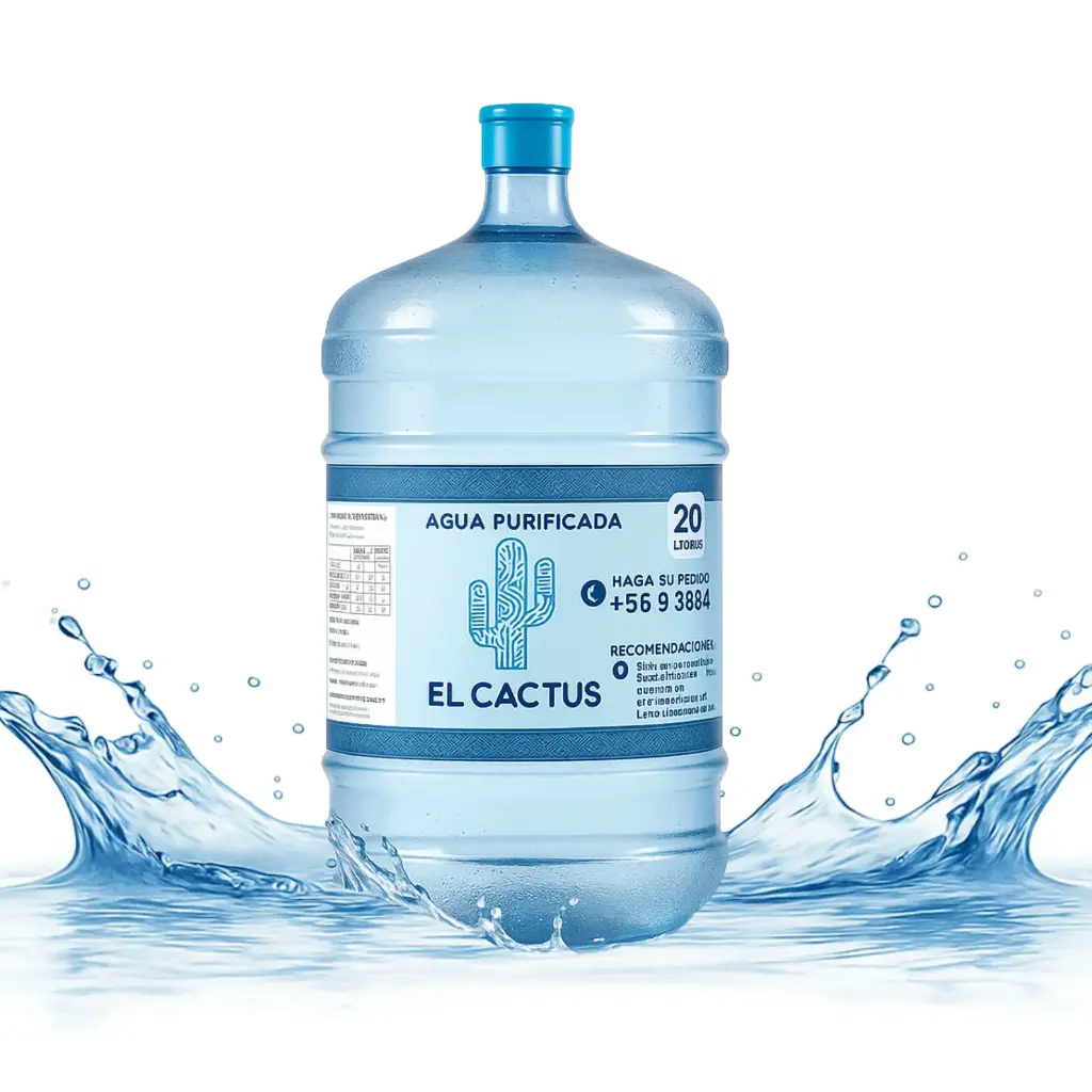 RECARGA DE AGUA PURIFICADA DE 20 LITROS